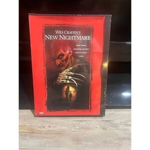 Wes craven's new nightmare elm street Freddy Krueger horror movie dvd summerween